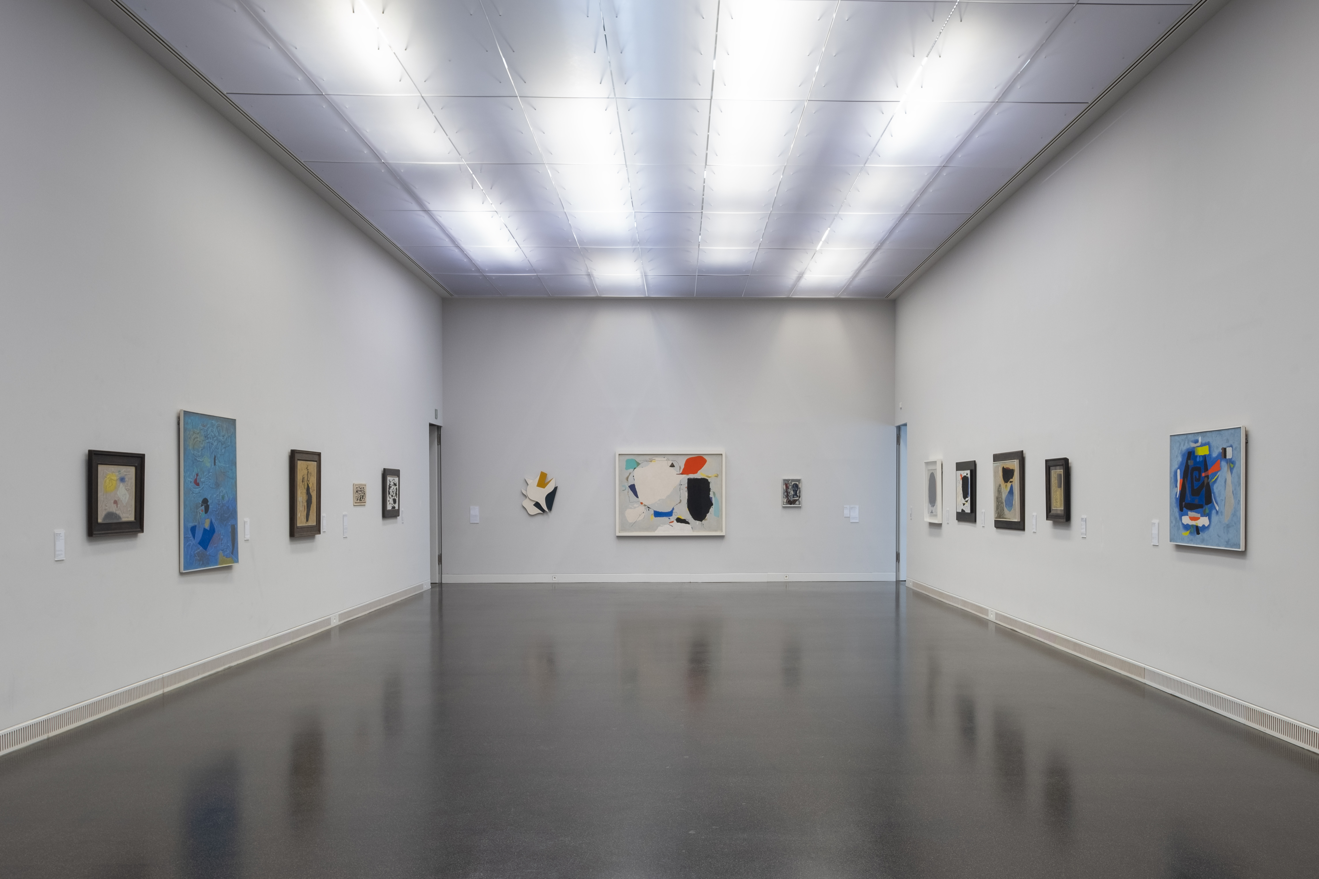 View of the exhibition room at the Gunzenhauser Museum, Chemnitz Art Collections
