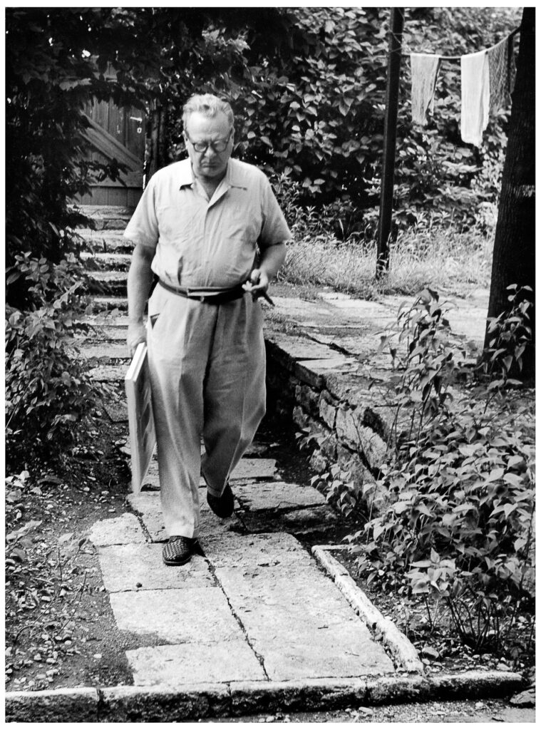 Foto: schwarz-weiß: Willi Baumeister, Gänsheidestraße