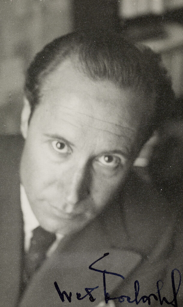 Foto: schwarz-weiß: Porträt Eduardo Westerdahl