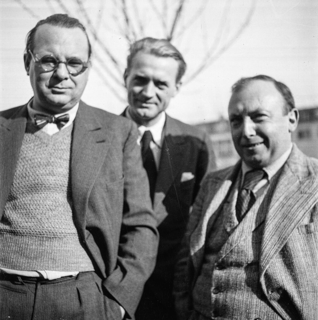 Willi Baumeister, Hans Warnecke und Julius Bissier in Frankfurt