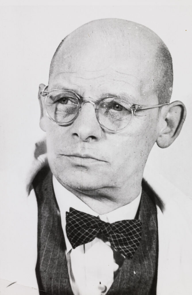 Porträt von Oskar Schlemmer