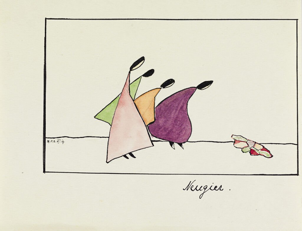 Zeichnung von Margarete Oehm