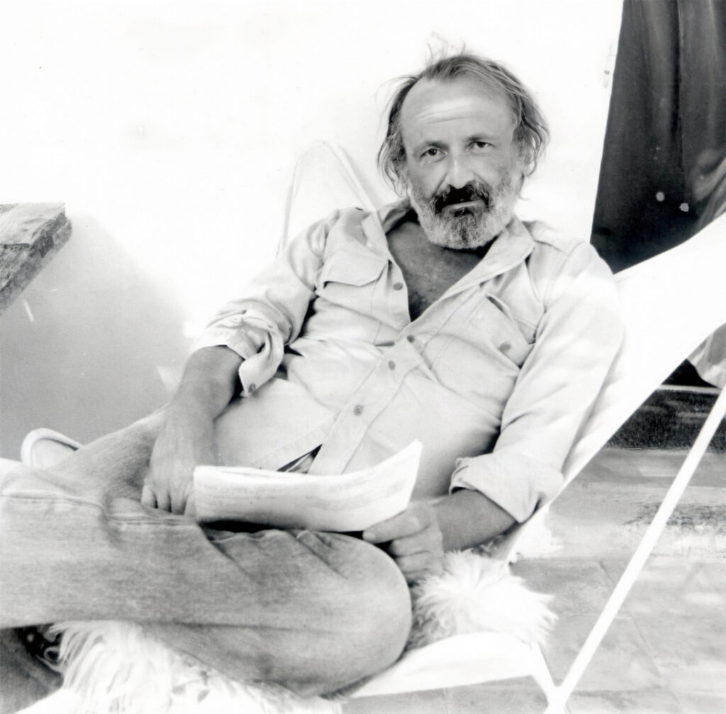 Schwar-weiß Portät von Eduar Micus