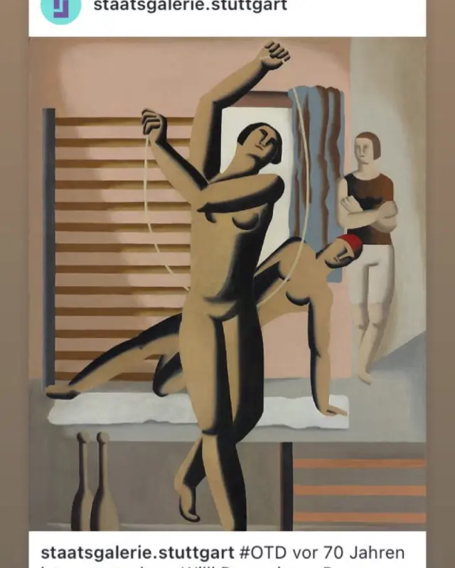 …zum 70. Todesjahr von Willi Baumeister @staatsgalerie.stuttgart