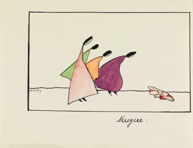 MARGARETE OEHM - Das Leben und das künstlerische Werk der Künstlerin erstmals kritisch aufgearbeitet.
 
Am 4. Juli 1921 fragt ein Freund aus Rotterdam die Stuttgarter Künstlerin Margarete Oehm in einem Brief: „Sag mal, was macht eigentlich deine Malkunst?“ Bis heute begegnet man ihrer Kunst selten, sie ist nahezu unbekannt. Bekannter ist Margarete als Margrit Baumeister, als die Frau des Künstlers Willi Baumeister (1889-1955). Dabei stellt sie 1924 gemeinsam mit Baumeister in der Zweiten Stuttgarter Sezession aus. Sie ist dort mit der Arbeit „Badende“ vertreten. Die Sezessionsausstellung und eine weitere 1925 im Kunstkabinett am Friedrichsplatz in Stuttgart sind jedoch die einzigen öffentlichen Auftritte von Margarete. 1987 sind posthum Werke in einer Überblicksausstellung zu den Stuttgarter Sezessionen zu sehen. Bei diesen drei Ausstellungen werden jeweils eine oder zwei ihrer Arbeiten gezeigt. Mit der Ausstellung „Die Klasse der Damen - Künstlerinnen erobern sich die Moderne“ wird erstmals Margaretes Werk in einem exemplarischen Überblick präsentiert. Anhand von 22 Werken und zwei Skizzenbüchern kann ein Eindruck ihrer künstlerischen Entwicklung und ihrer illustratorischen, durchaus amüsanten Formensprache gewonnen werden. Ihr kleines, aber feines künstlerische Oeuvre entsteht zwischen 1916 und 1926 und umfasst nahezu 280 Werke, hauptsächlich Arbeiten auf Papier.

Die Werke von Margrit Baumeister respektive Margarete Oehm können heute in einem Online-Werkverzeichnis wiederentdeckt werden.

Das Online-Werkverzeichnis von Margarete Oehm (1898-1978) ist ein Open Access-Projekt. Das Leben und das künstlerische Werk der Künstlerin sind erstmals kritisch aufgearbeitet. Alle Werke, Autografen und Texte dieses Werkverzeichnisses sind unter der CC-Lizenz BY-NC-SA veröffentlicht, damit wissenschaftliches Forschen und Publizieren einfach und schnell möglich sind.
https://www.margarete-Oehm.org

Bild 1: Margarete Oehm, Neugier, 1919
Bild 2: Margarete Oehm, Badende, 1923
Bild 3: Margarete Oehm in Willi Baumeisters Atelier in der Werastraße Stuttgart, circa 1924.
#margareteoehm#werkverzeichnis#stuttgarterkünstlerin#willibaumeisterstiftung