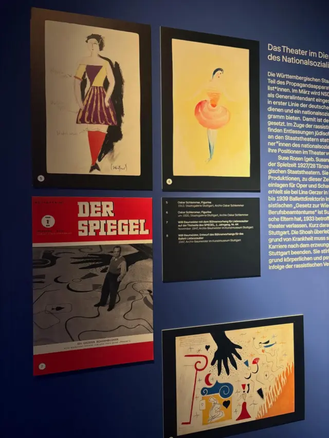 >BALLETTWUNDER< Sonderausstellung (19.03.2026 bis 04.04.2027) @stadtpalaisstuttgart mit Arbeiten von Willi Baumeister.

Ebenfalls in den 1920er Jahren beginnt Willi Baumeister, sich in Stuttgart mit der Bühne auseinanderzusetzen. 1947 gestaltet er das Bühnenbild für das erste Ballett nach dem Zweiten Weltkrieg: „Liebeszauber“ von Ballettmeister Bernhard Wosien. Das abstrakte Bühnenbild steht für die Neuerfindung des Theaters nach 1945 und schafft es auf die Titelseite des SPIEGEL.
#angewandtekunst#ballett#bühnenbild#liebeszauber#willibaumeister