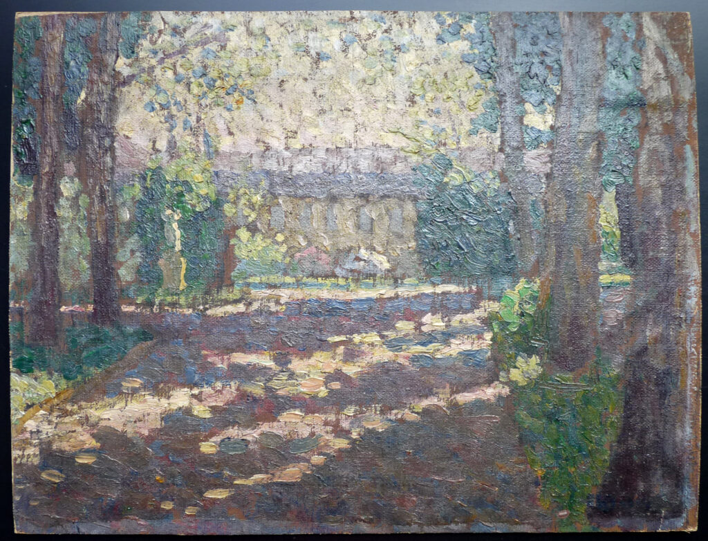 Gemälde von Willi Baumeister: Schloßgarten