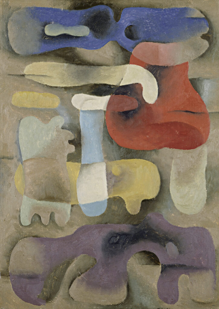 Gemälde von Willi Baumeister: Maske 4 (BB-0646)