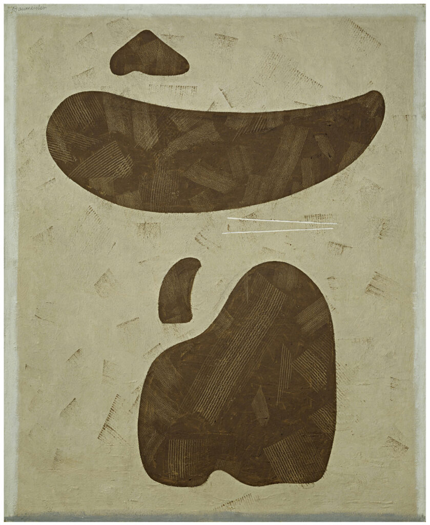 Gemälde von Willi Baumeister: Ideogramm (BB-0795)