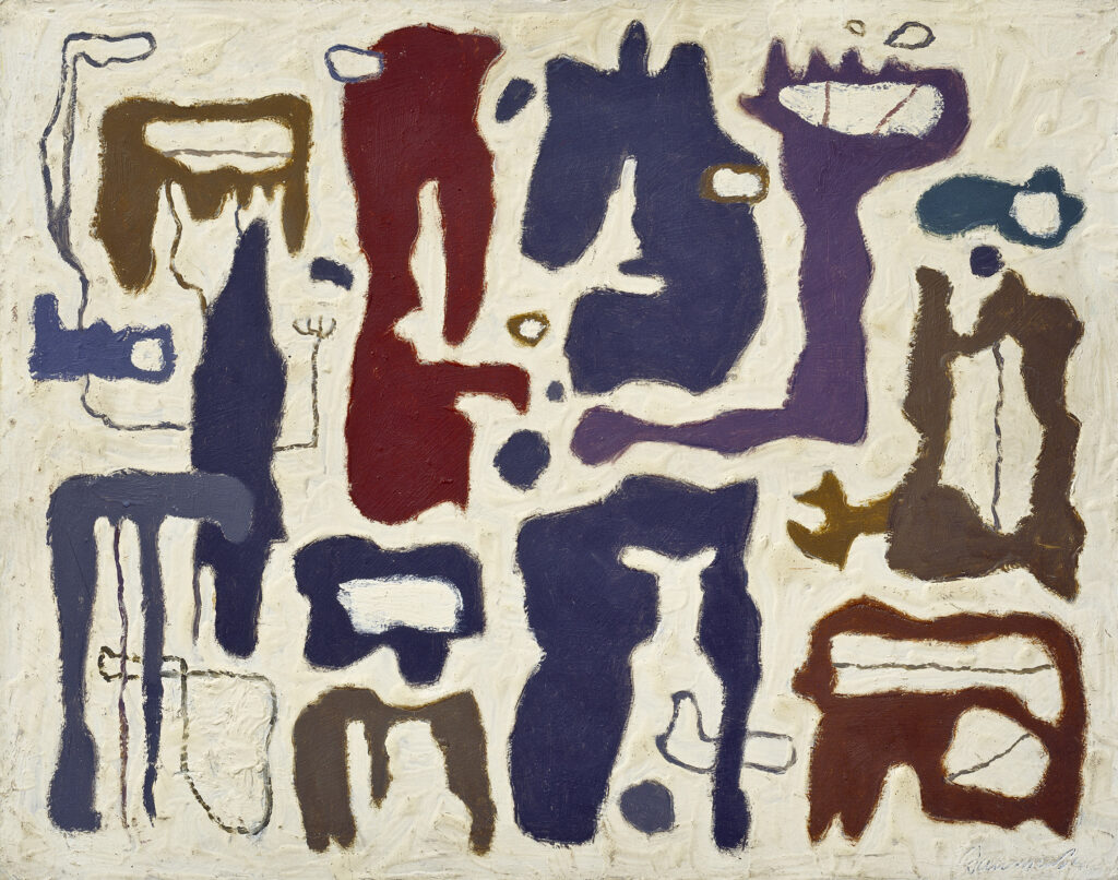 Gemälde von Willi Baumeister: Afrikanische Erzählung (BB-0972)