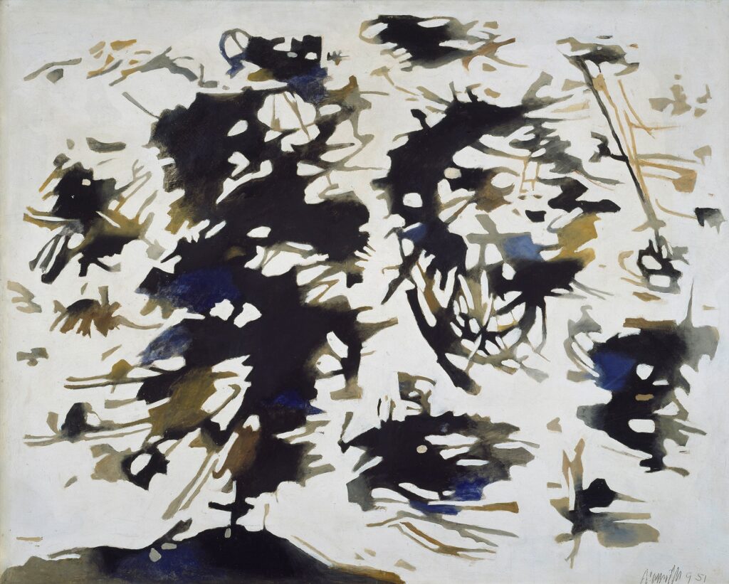 Gemälde von Willi Baumeister: Wind (BB-1686)