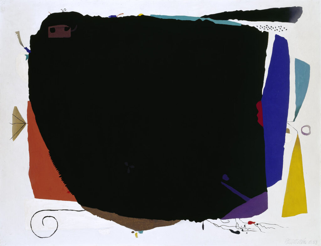 Gemälde von Willi Baumeister: Montaru 9 (BB-1950)