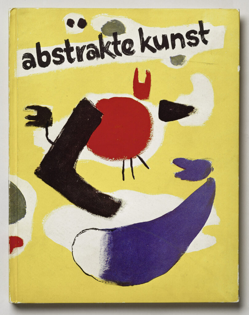 Farbiger Buchumschlag "Abstrakte Kunst"