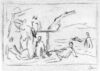 Zeichnung von Willi Baumeister: Badende (WVZ-0030)