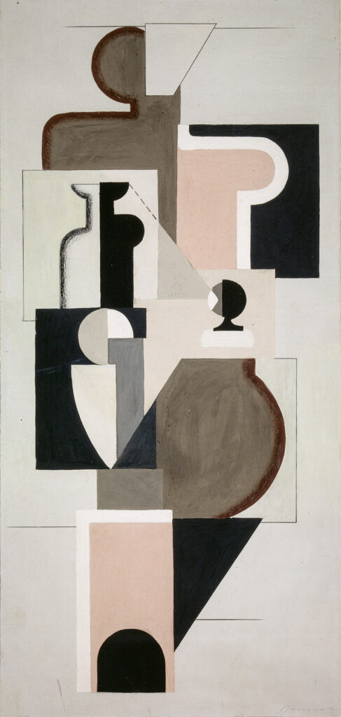 Zeichnung von Willi Baumeister: Bild T 21 (WVZ-0088)