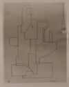 Zeichnung von Willi Baumeister: Konstruktion (WVZ-0141)