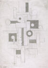 Zeichnung von Willi Baumeister: Abstraktion mit Grau (WVZ-0157)