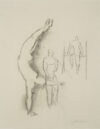 Zeichnung von Willi Baumeister: Akte