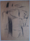 Zeichnung von Willi Baumeister: Figuren malerisch (WVZ-0612A)