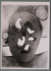 Zeichnung von Willi Baumeister: Formen im Oval (WVZ-0618)