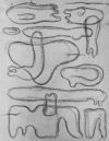 Zeichnung von Willi Baumeister: Formen (WVZ-0640)