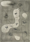 Zeichnung von Willi Baumeister: Formen mit Maske (WVZ-0647)