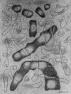 Zeichnung von Willi Baumeister: Komposition statuarisch (WVZ-0695)