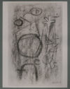 Zeichnung von Willi Baumeister: Figuren metaphysisch (WVZ-2023)