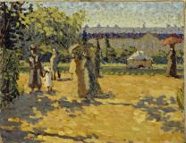 Willi Baumeister: Nachmittag im Schlossgarten (1910)