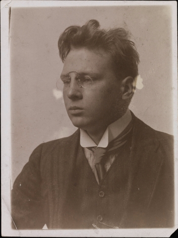 Willi Baumeister um 1908/  ab-f-001-014