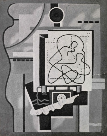 Willi Baumeister: Atelierbild (1929)