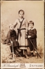 Geschwister Baumeister, Willi mit Klara und Hans, um 1893/ ab-f-037-046